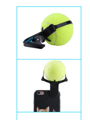 Pet photo props toy pet photo selfie artifact funny dog camera phone clip tennis selfie clip