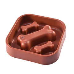 Pet Slow Food Bowl Puppies Slow Food Anti-Choking Feeder